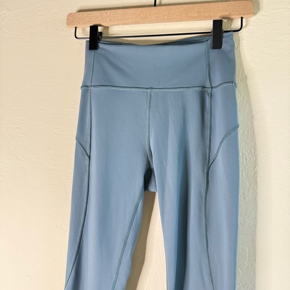 Lululemon In Movement 7/8 Tight Everlux 25" Utility Blue Size 4 W5ANXS - Picture 3 of 11